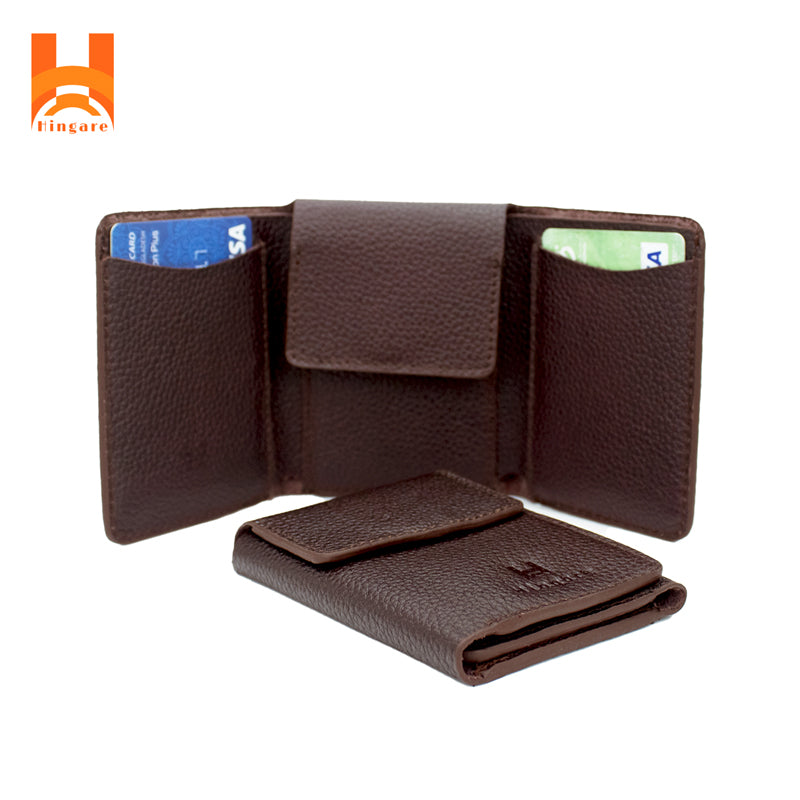 Hingare Genuine Leather Special Quality Small Folding Wallet Or Card Holder