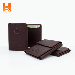 Hingare Genuine Leather Special Quality Small Folding Wallet Or Card Holder