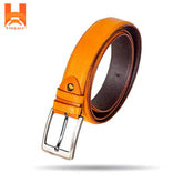 Hingare Smart Lifestyle Original Leather Formal Belt 3 Part Leather Men's Belts