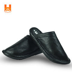 Hingare Soft Genuine Leather Anti-slip Slippers Fashion Casual Men Shoes