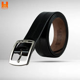 Middle Line Roller Embossed Men's Genuine Leather Belt Formal & Casual 100% Original Leather Belts