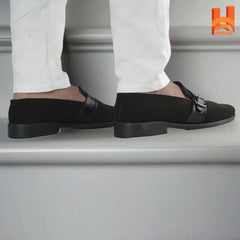 Plain Luxury Original Leather Mens Shoes Casual Genuine Leather Shoes