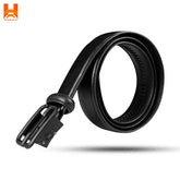 Smart Fashion "S" Design Buckle Genuine Leather Belts Formal & Casual Original Leather Gear Belt