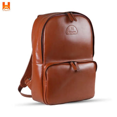 Stylish and Durable Premium Genuine Leather Backpack Professional Look Full Leather Bag