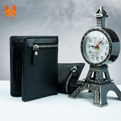 Hingare Supper Quality Leather Hi-Full Medium Wallet 100% Genuine Leather Wallet