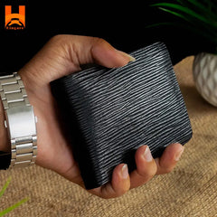 Hingare Banglalink Design Genuine Men's Leather Wallet