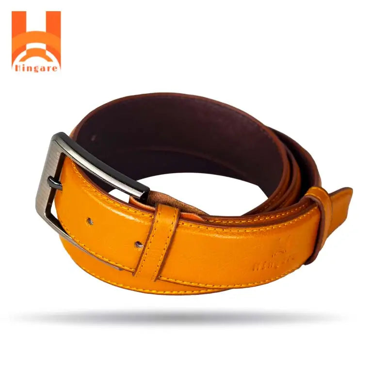 Hingare Smart Lifestyle Original Leather Formal Belt 3 Part Leather Men's Belts