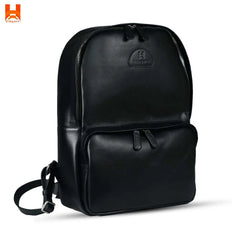 Stylish and Durable Premium Genuine Leather Backpack Professional Look Full Leather Bag
